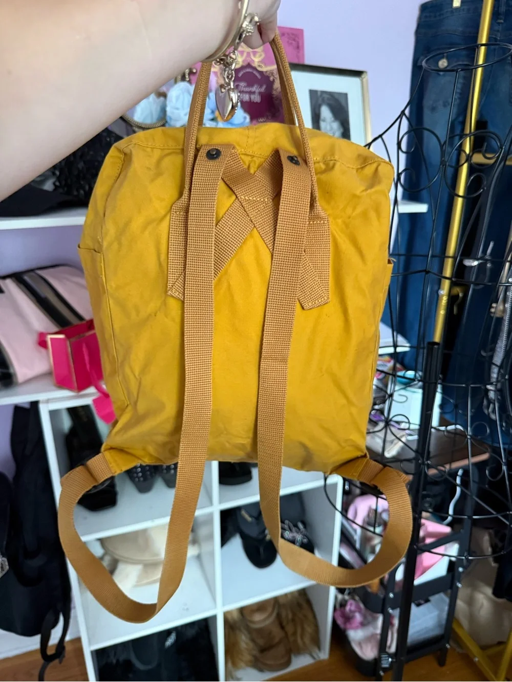 FjällRäven Kånken Laptop Backpack - Mustard Yellow